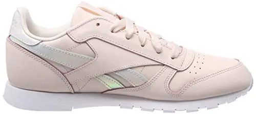 Reebok Classic Leather Gymnastics Shoes, Pink (Pale Pink/White Pale Pink/White), 13 UK Child