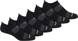Saucony Men's Rundry Mesh Ventilating Comfort Fit Performance Tab Socks Available in M-XL (6, 12 Pairs)